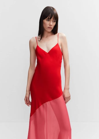 MANGO Večerna obleka 'Misses2' | rdeča barva: sprednja stran