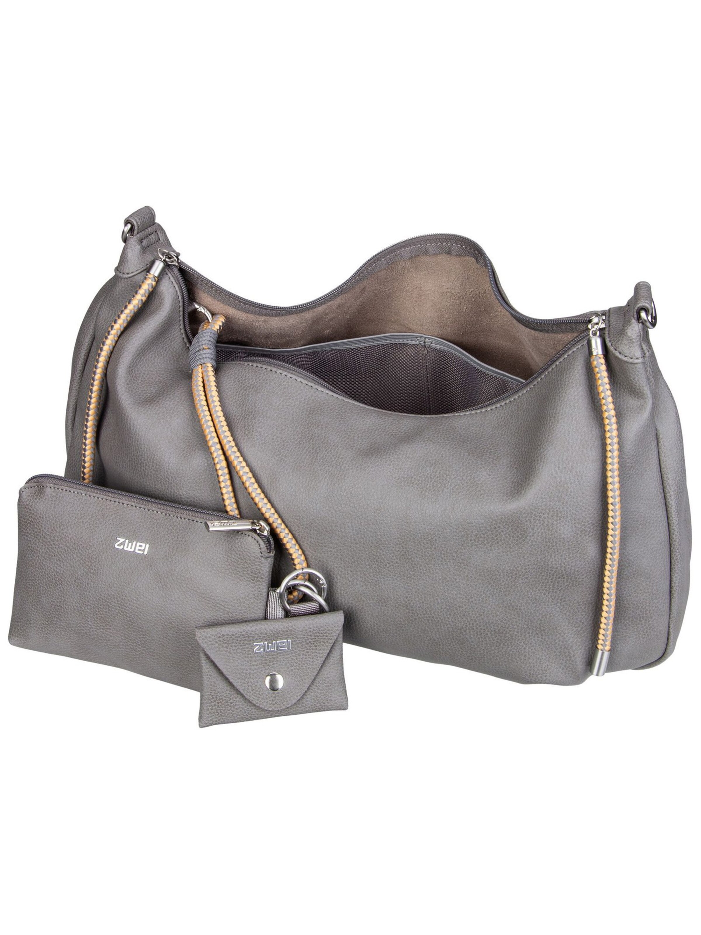 ZWEI Handbag 'Lola LO140' in Grey