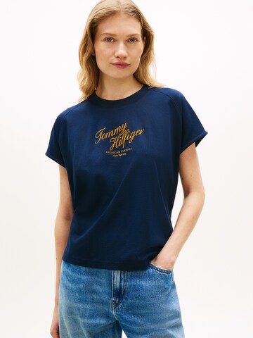 TOMMY HILFIGER T-Shirt in Blau: Vorderseite