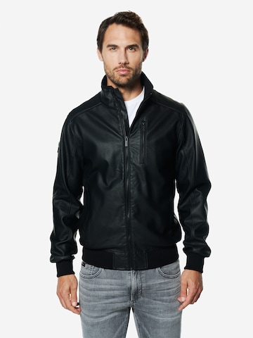 KOROSHI Prehodna jakna | črna barva: sprednja stran