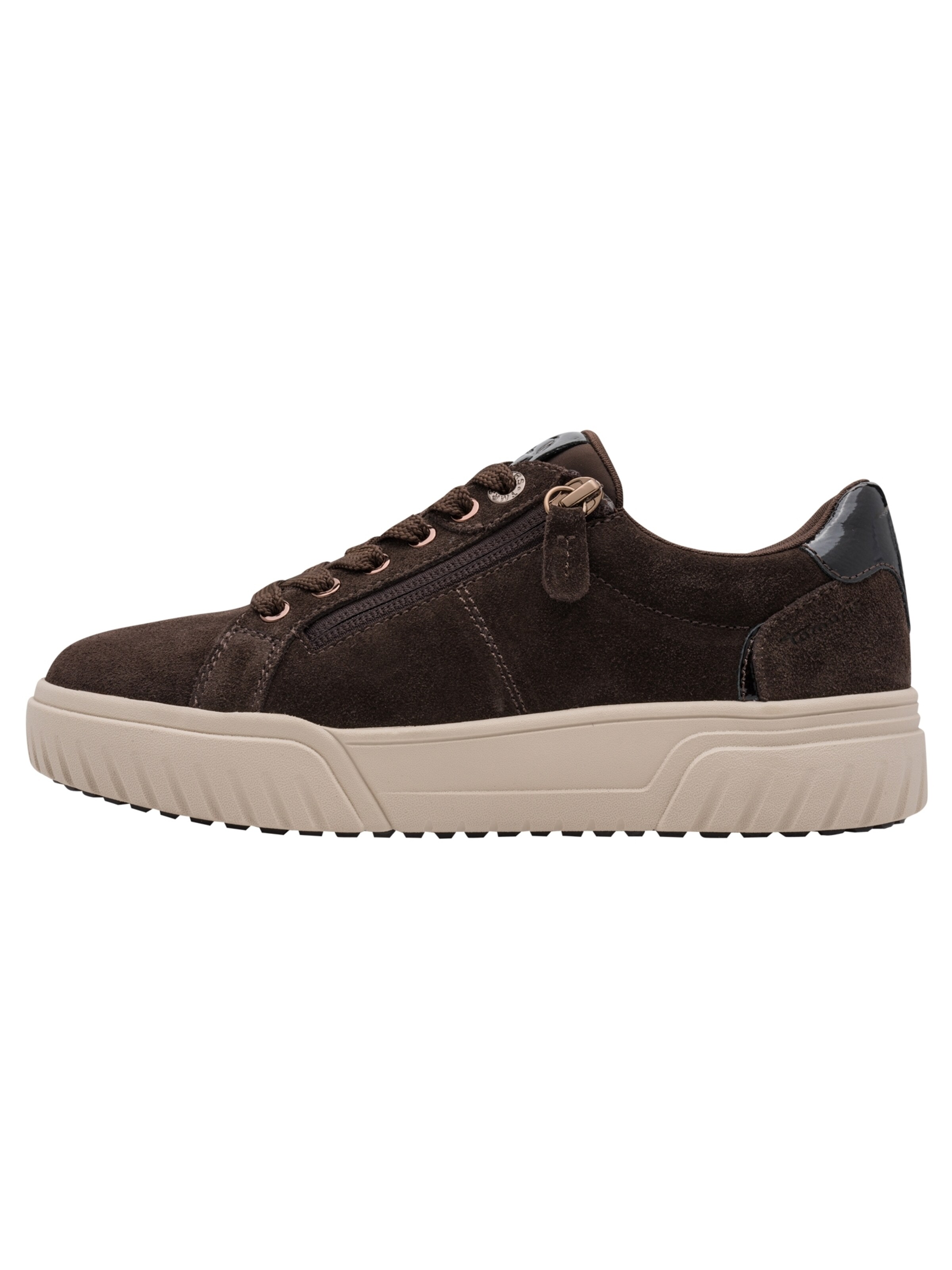 Baskets basses Tamaris en marron