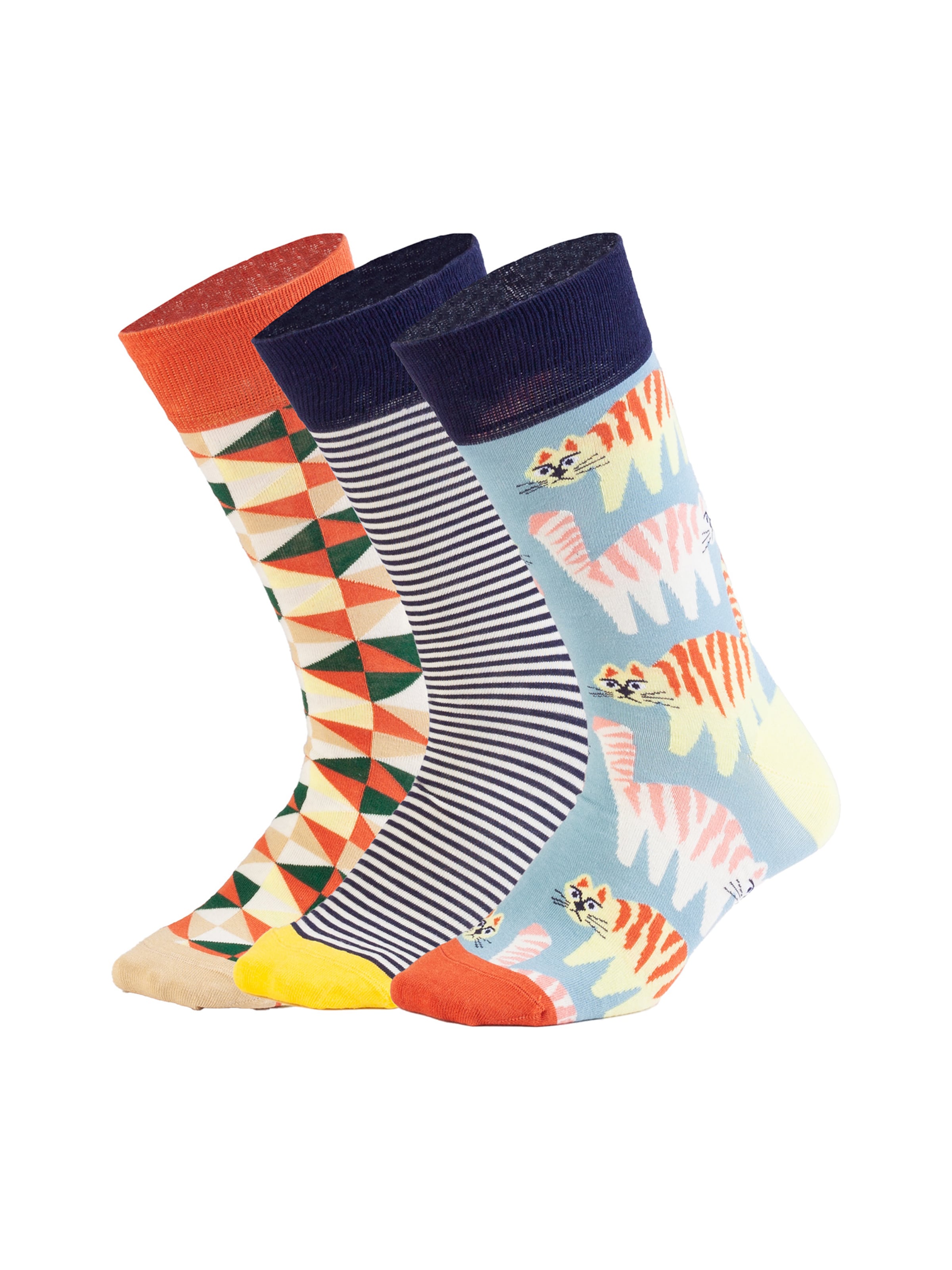 DillySocks Socken in Mischfarben: Vorderseite