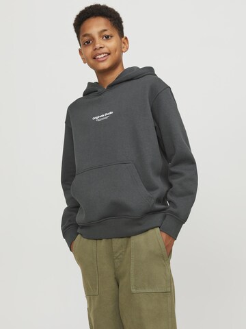 Sweat 'Vesterbro' Jack & Jones Junior en gris : devant