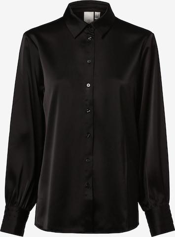 Camicia da donna 'Pella' di Y.A.S in nero: frontale