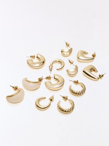 Bershka Náušnice - Zlatá