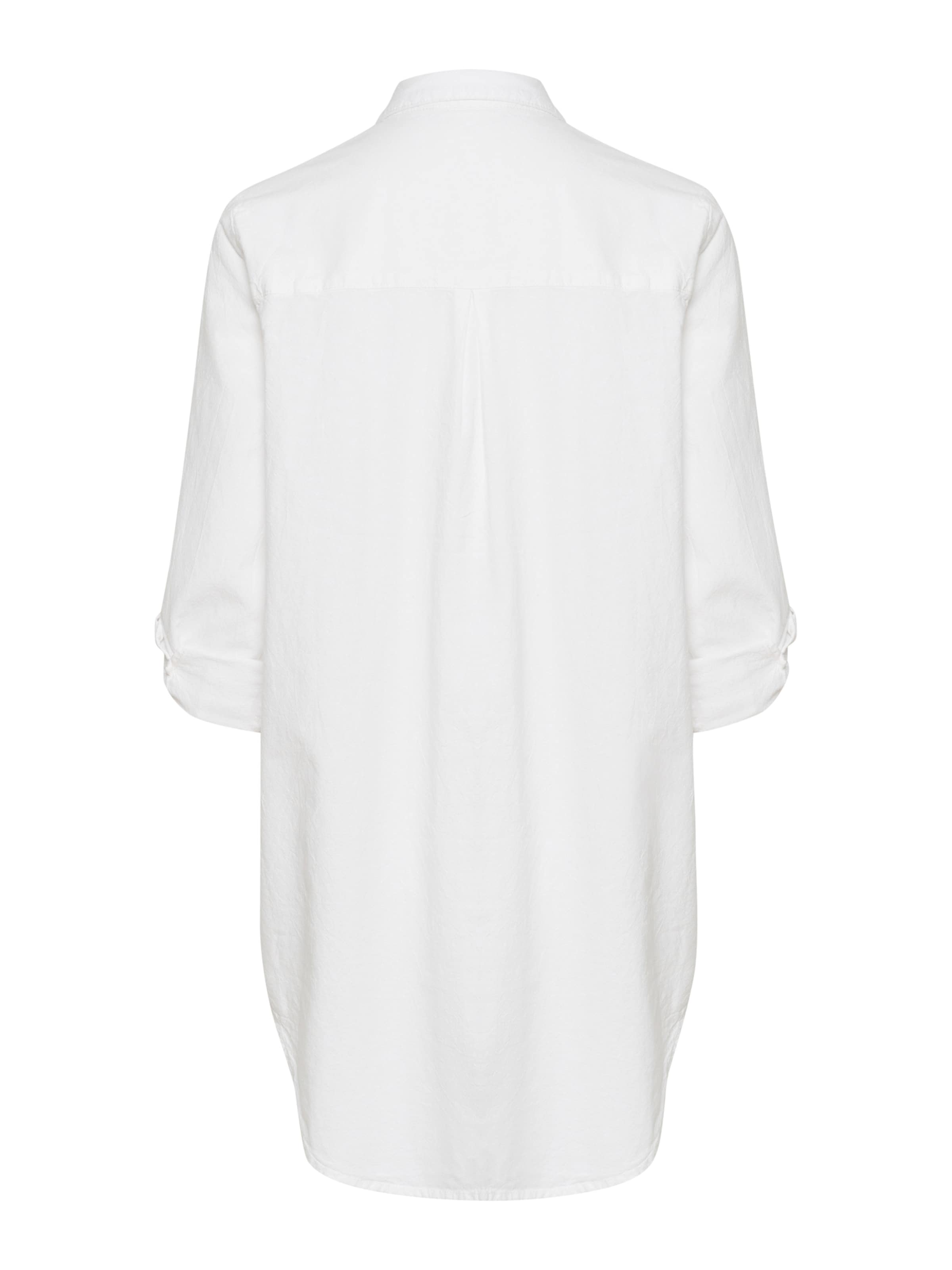 Chemisier 'Naya' Kaffe en blanc