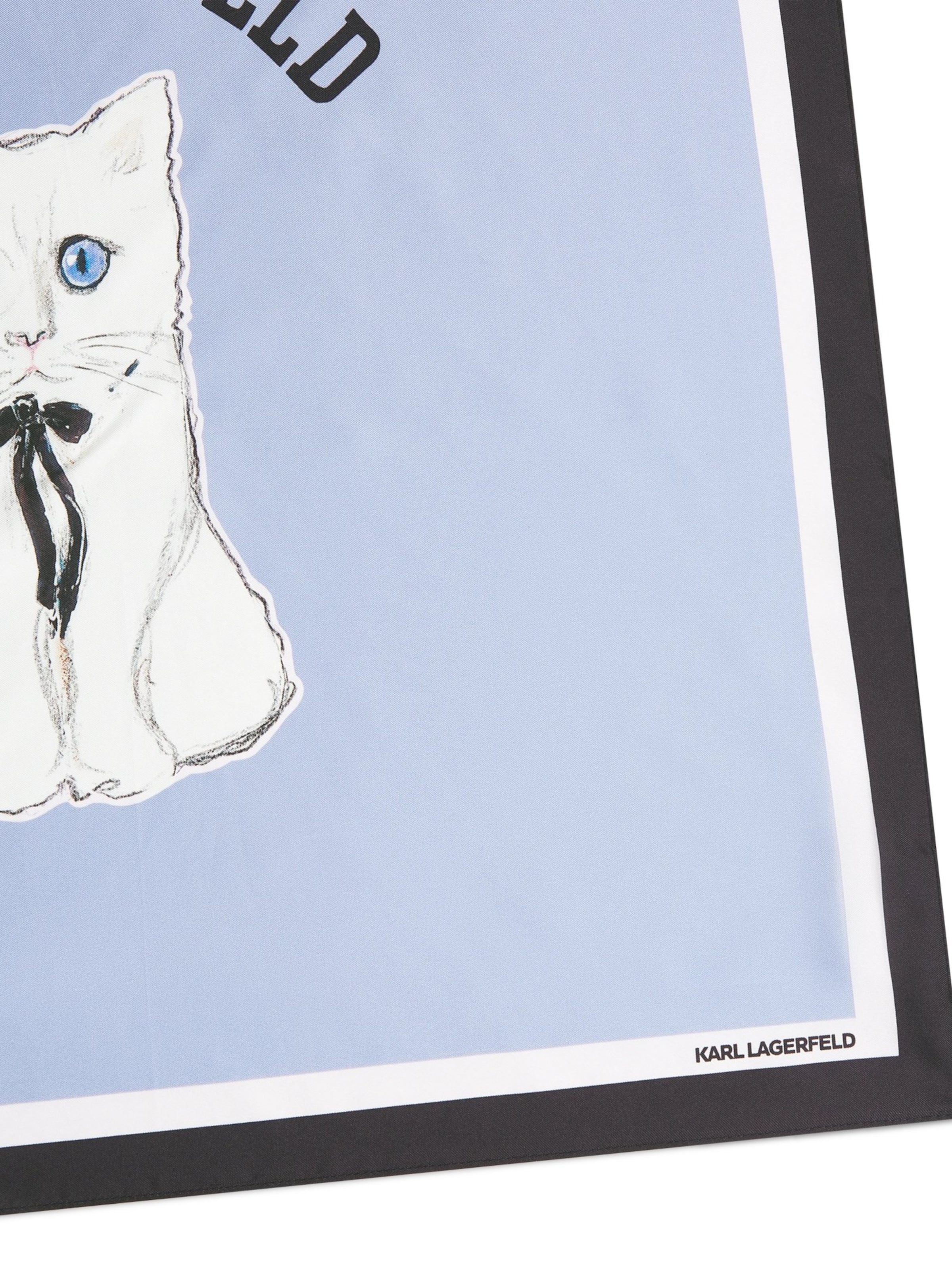 Karl Lagerfeld Ruta 'Ikon Choupette' | modra barva