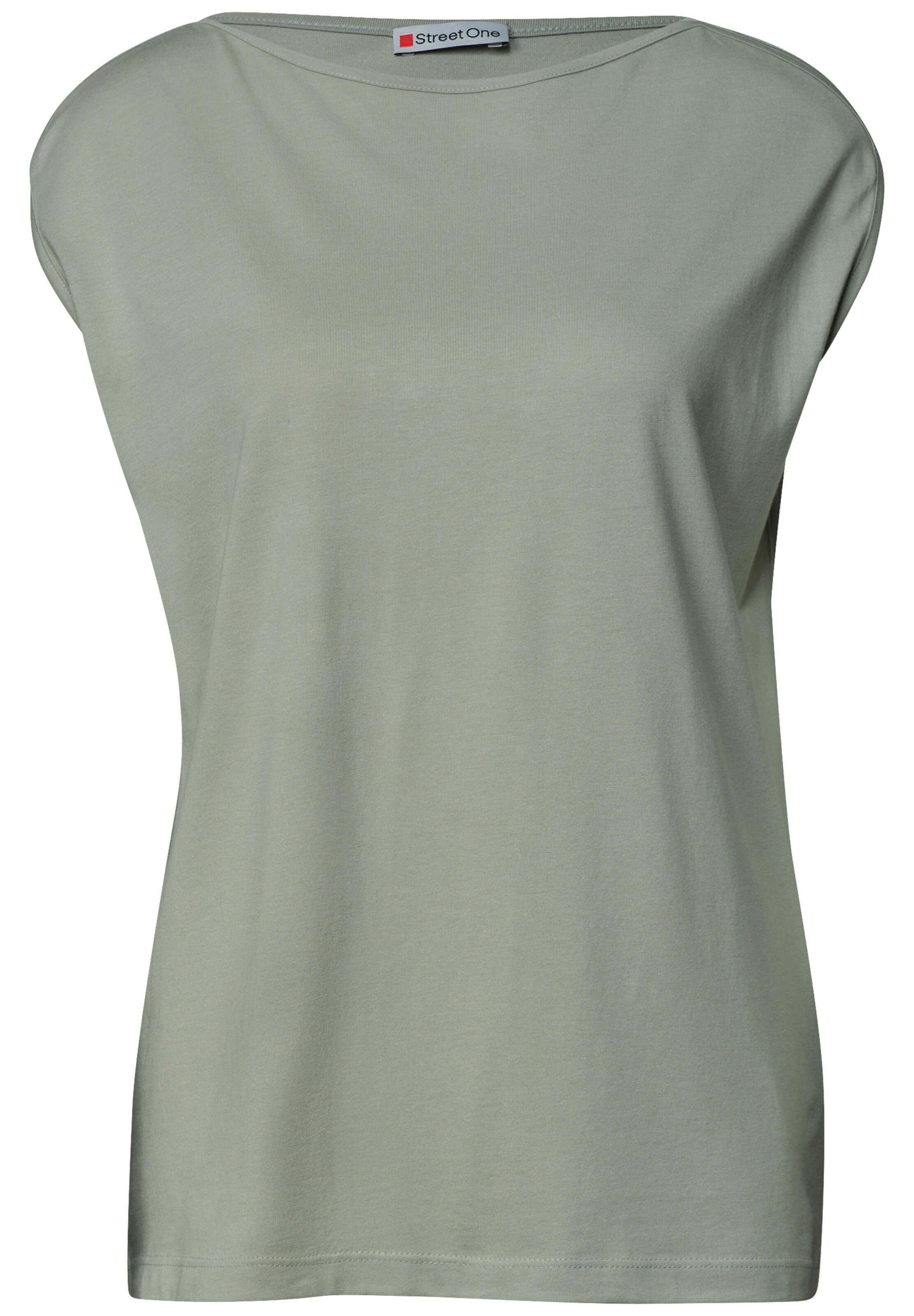 STREET ONE Shirt in Green: front