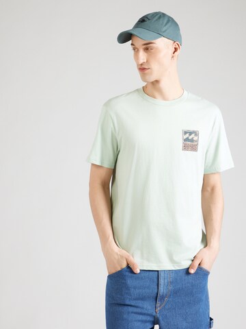 T-Shirt 'Stamp' BILLABONG en vert : devant
