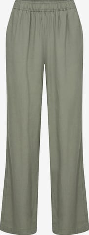 Levete Room Loosefit Housut 'Naja 7' värissä vihreä: etupuoli