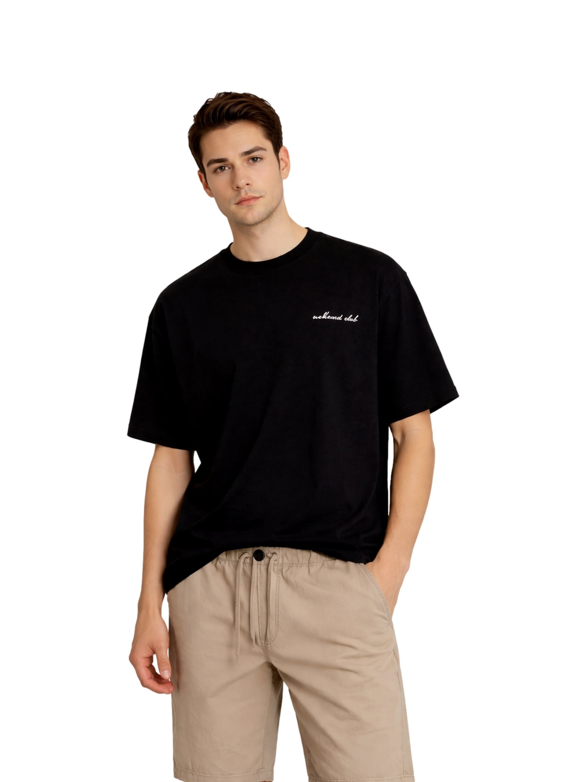 JACK & JONES Shirt 'Coeterna' in Zwart: voorkant