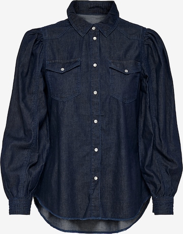 ONLY Blouse 'MALLORY' in Blue: front