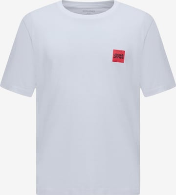 T-Shirt 'JWHBRANDY' JACK & JONES en blanc : devant
