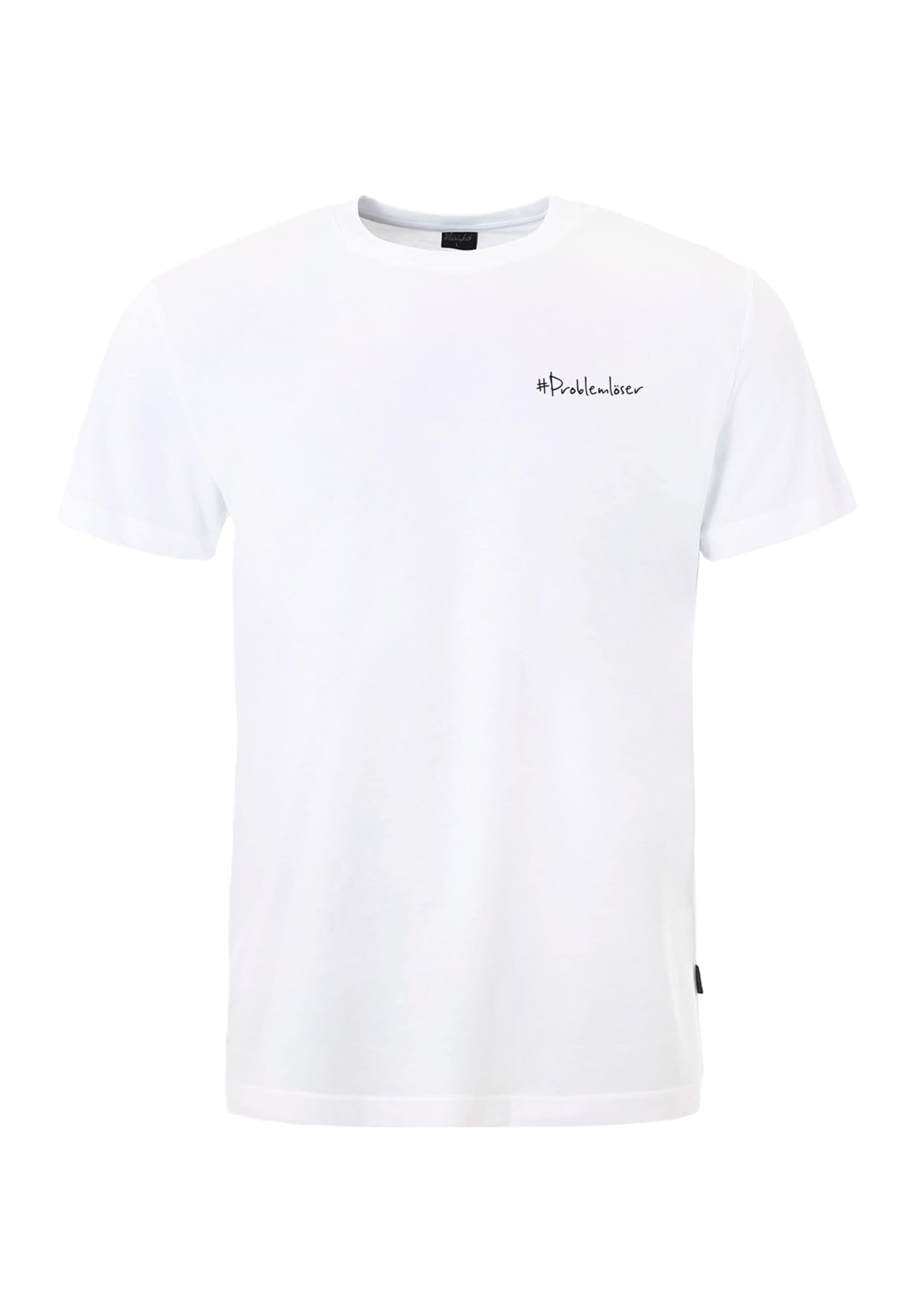 Maglietta 'Problemlöser' di Kleinigkeit in bianco: frontale