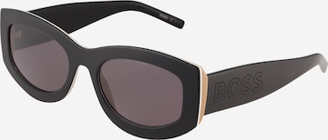 BOSS Black Слънчеви очила '1455/N/S' в черно: отпред