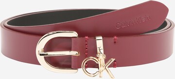 Cintura di Calvin Klein in rosso: frontale