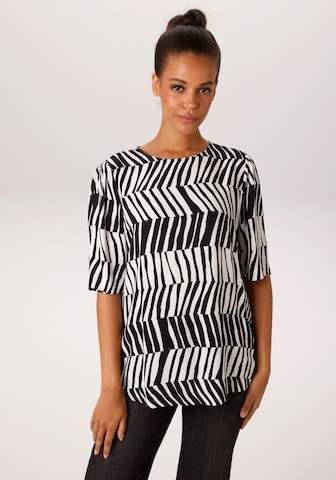 Aniston CASUAL Blouse in Black: front
