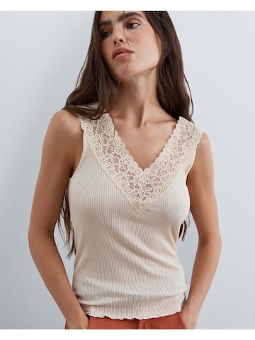 Maillot Scalpers en beige : devant