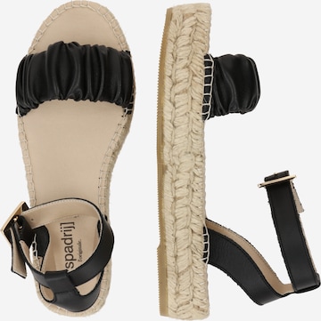 espadrij l´originale Sandaalit 'NIMES' värissä musta