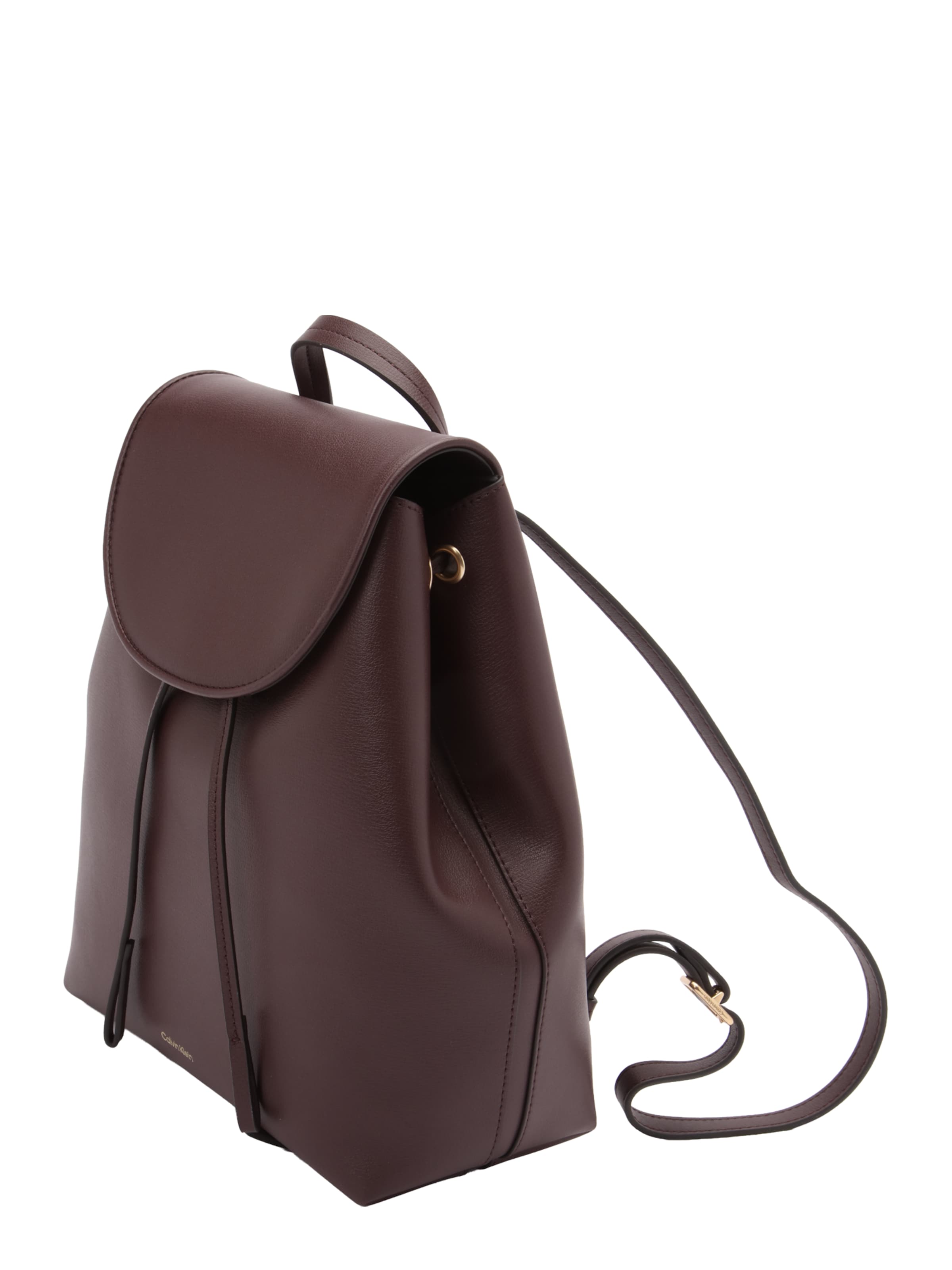 Calvin Klein Rucksack in Braun: Seite