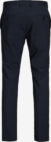 mėlyna JACK & JONES Prigludęs „Chino“ stiliaus kelnės