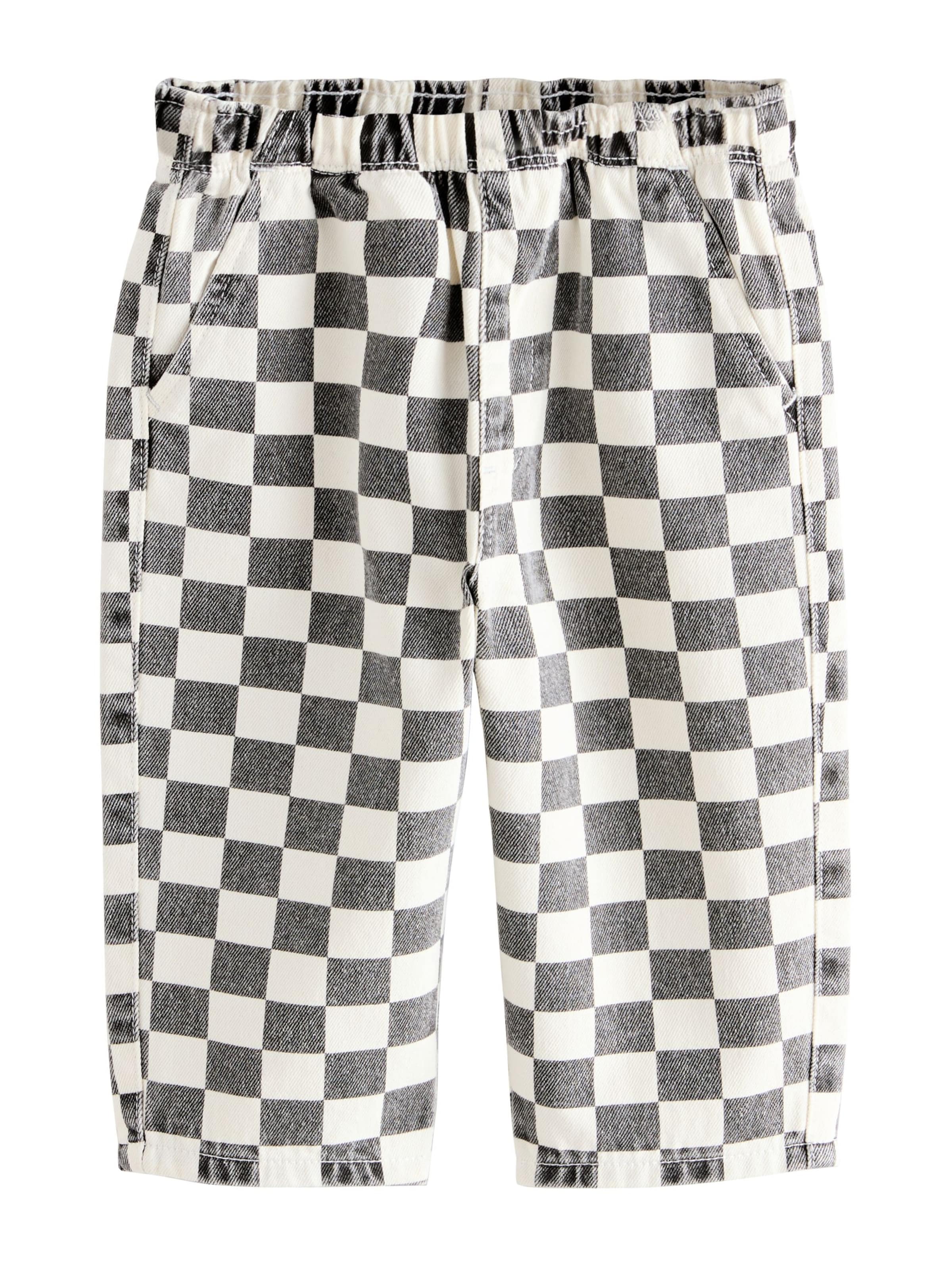 Next Loosefit Broek in Zwart: voorkant