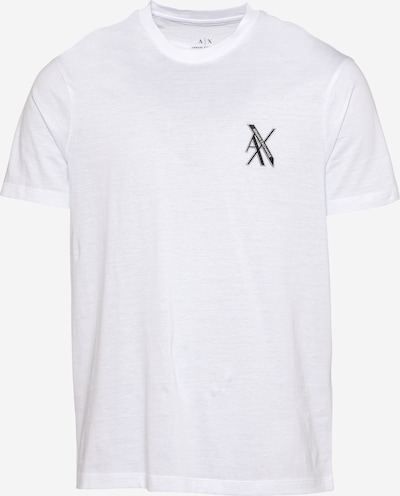 Maglietta ARMANI EXCHANGE di colore nero / bianco, Visualizzazione prodotti