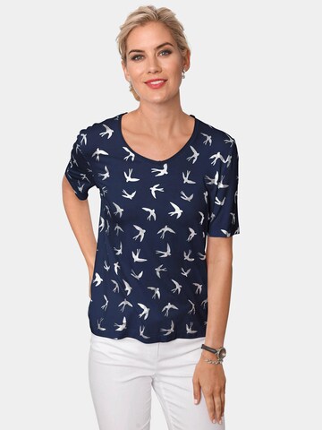 T-shirt Goldner en bleu : devant