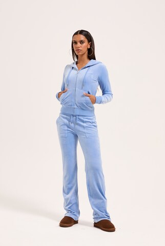 Juicy Couture Petite - Acampanado Pantalón 'DEL RAY' en azul: frente