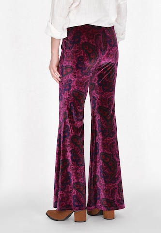 évasé Pantalon usha FESTIVAL en violet