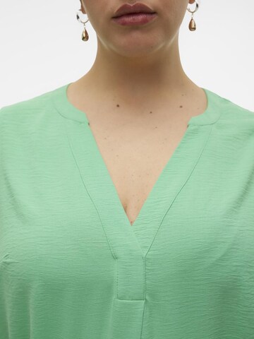 Vero Moda Curve Blouse 'ELVA' in Groen