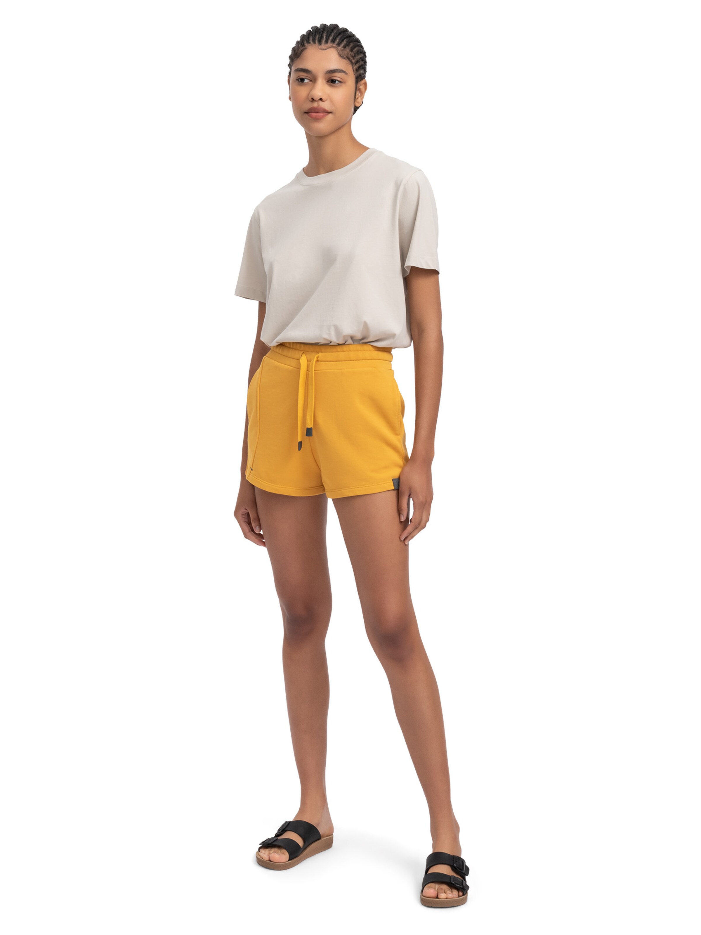 Kaft Regular Trousers 'Wumtes' in Yellow