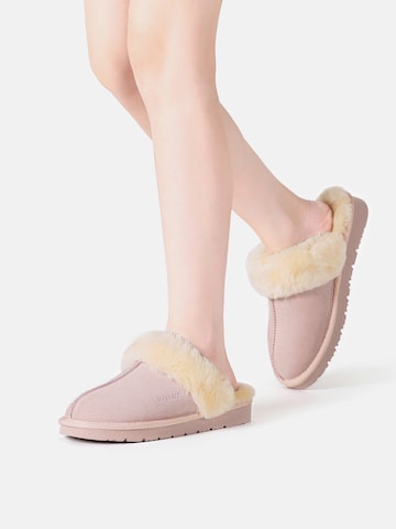 Everau Papuče 'Raven' - Ružová