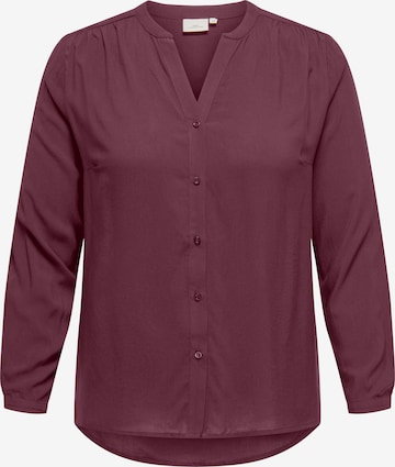 Bluză 'CARANITA' de la ONLY Carmakoma pe roșu: față