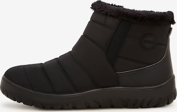 CESARE GASPARI Boots in Schwarz: predná strana