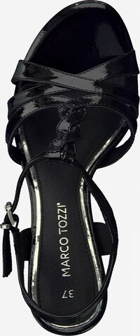 MARCO TOZZI - Zapatos con plataforma en negro