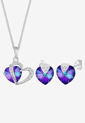 ELLI Jewelry Set in Purple: front