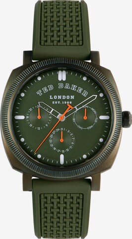 Ted Baker Analog Watch 'Caine Urban' in Green: front