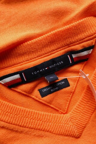 TOMMY HILFIGER Pullover XL in Orange