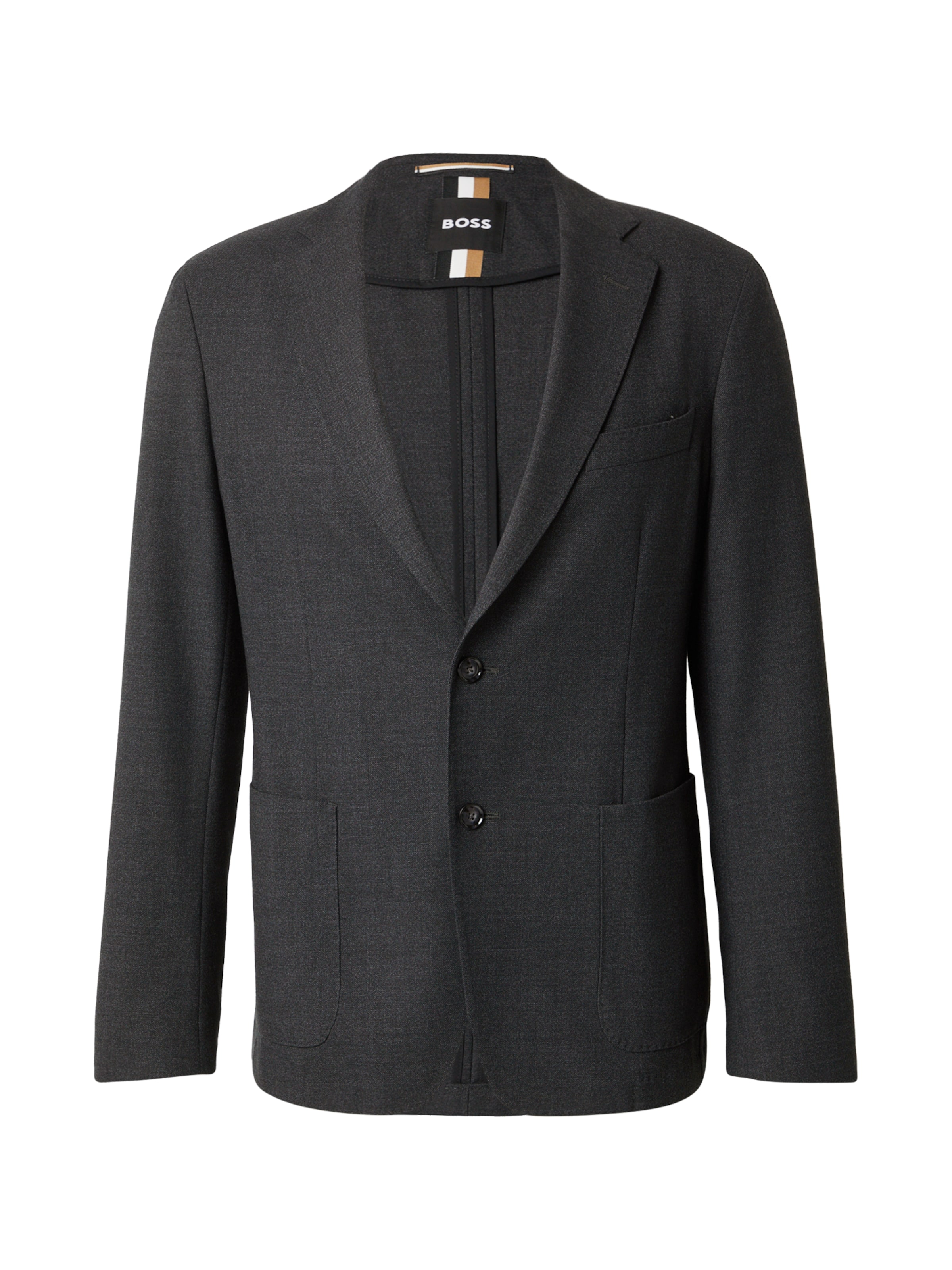 BOSS Regular Fit Jakke 'C-Hanry-233' i grå: forside