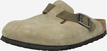 BIRKENSTOCK Pistokkaat 'Boston' värissä vihreä: etupuoli