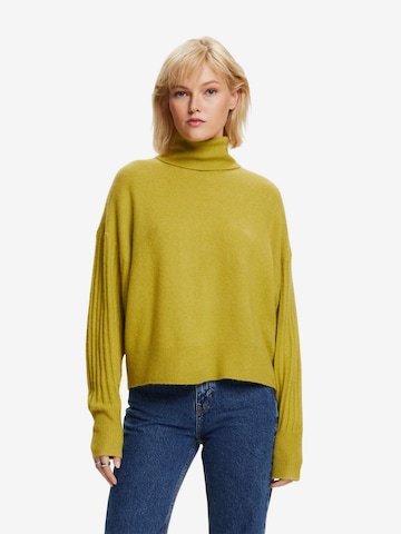 Pull-over ESPRIT en jaune : devant