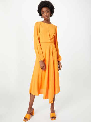 PATRIZIA PEPE - Vestido em laranja: frente