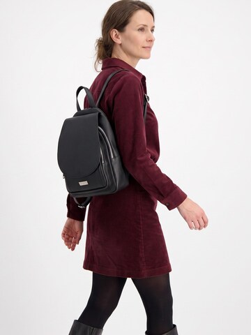 VENEZIA Rucksack 'Venezia'‌ in Schwarz: Vorderseite
