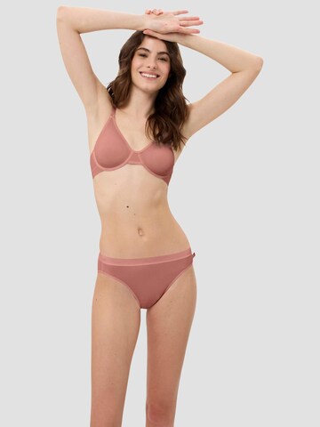 BeeDees Bra 'Bügel-BH Microfun W' in Red