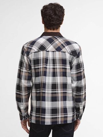 Barbour Knit Cardigan 'Grasmoor' in Blue