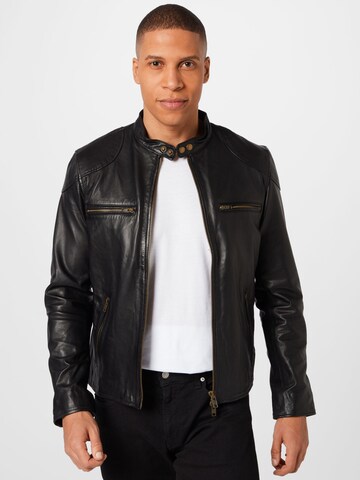 JACK & JONES - Chaqueta de entretiempo 'Bluburns' en negro: frente