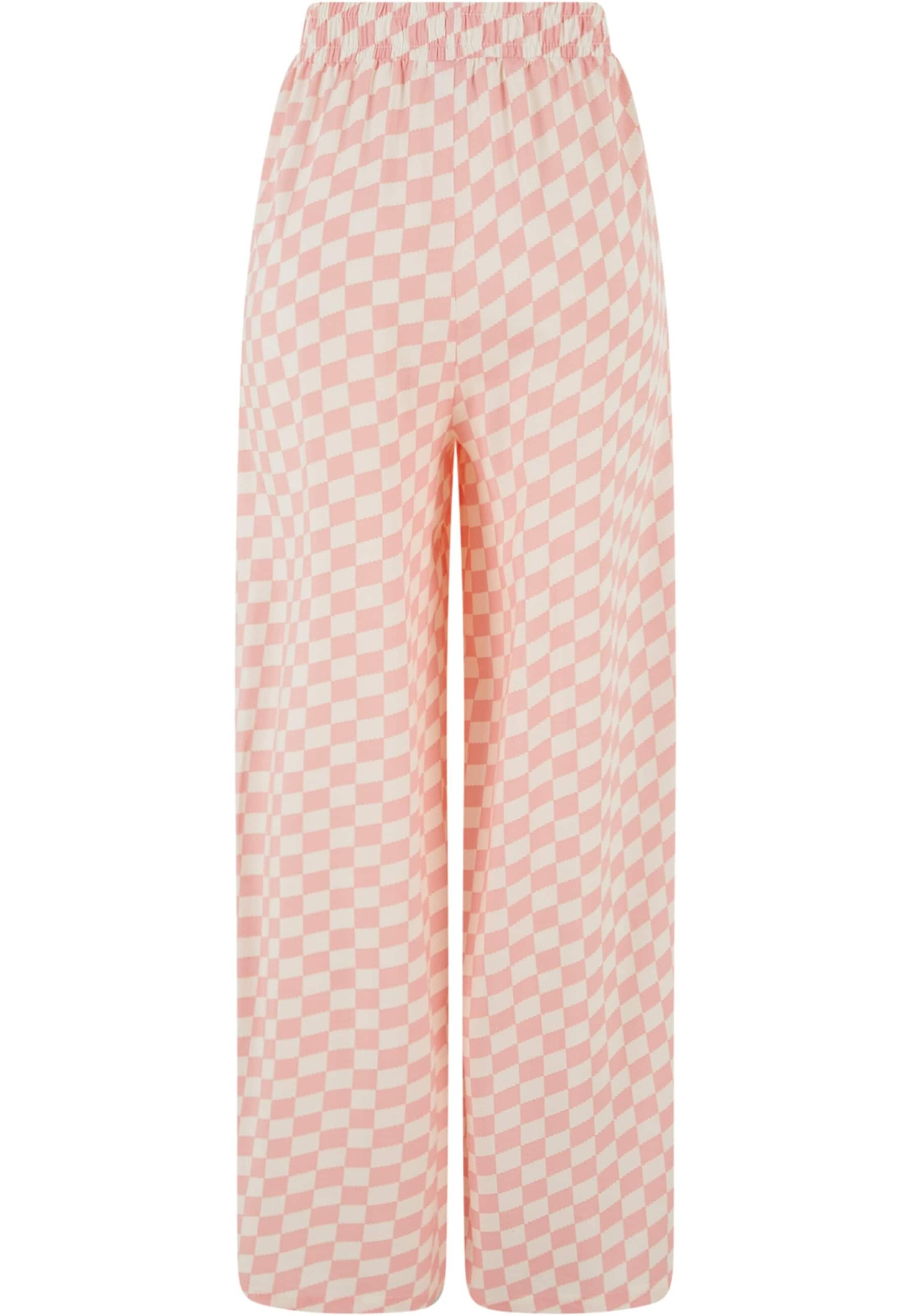 Urban Classics Loosefit Byxa 'Resort' i rosa