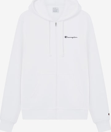 Champion Authentic Athletic Apparel Кофта на молнии в Белый: спереди