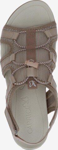 CAPRICE Hiking Sandals in Beige